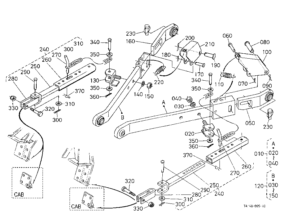 3-Point Linkage 1(Lower Link) [New Type]