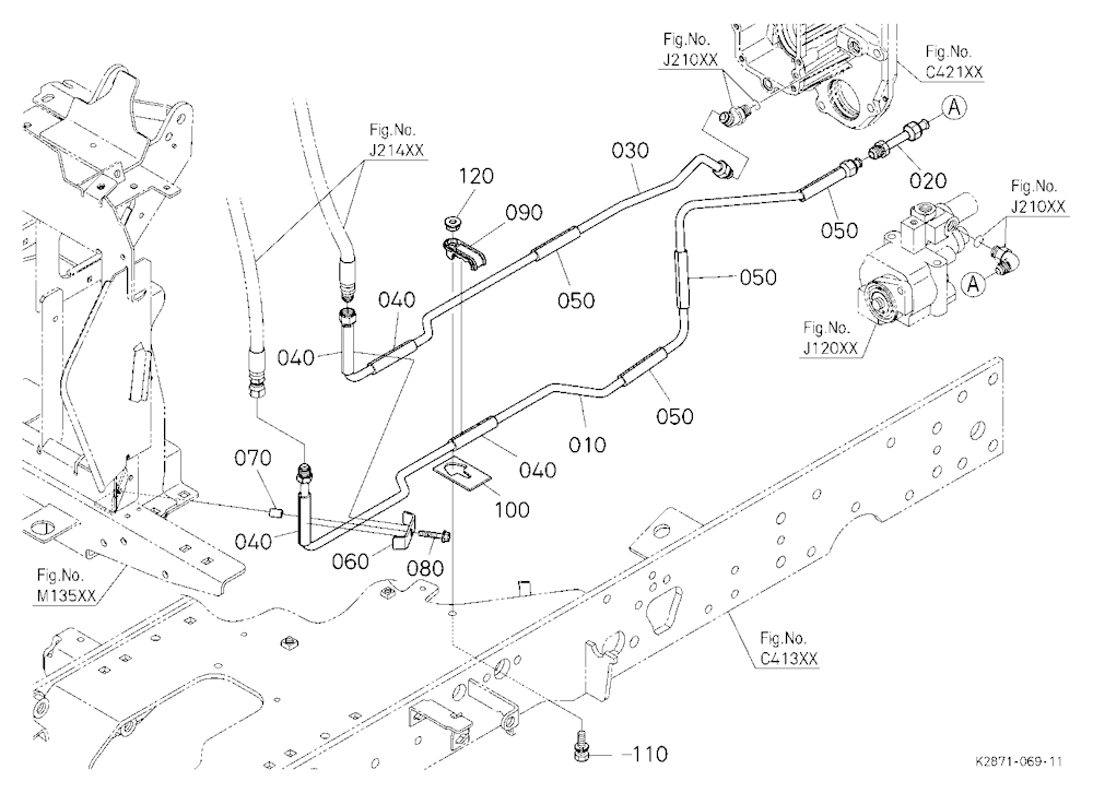 Hydraulic Oil Line (Steering 2)