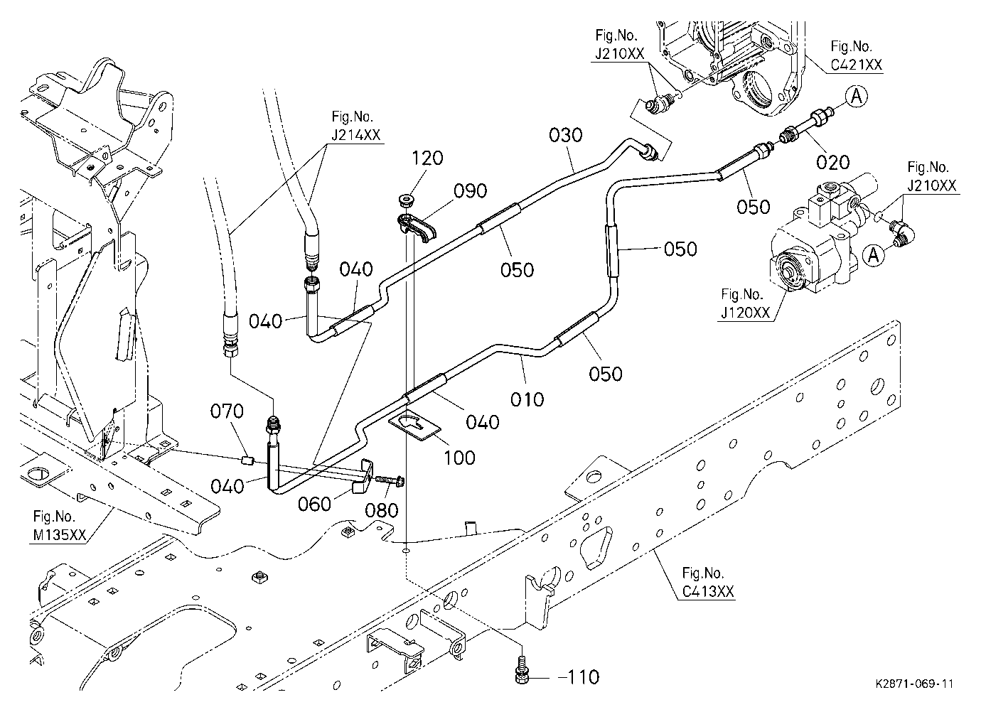 Hydraulic Oil Line (Steering 2)