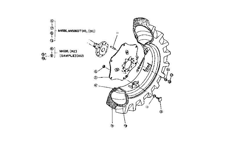 Rear Wheel