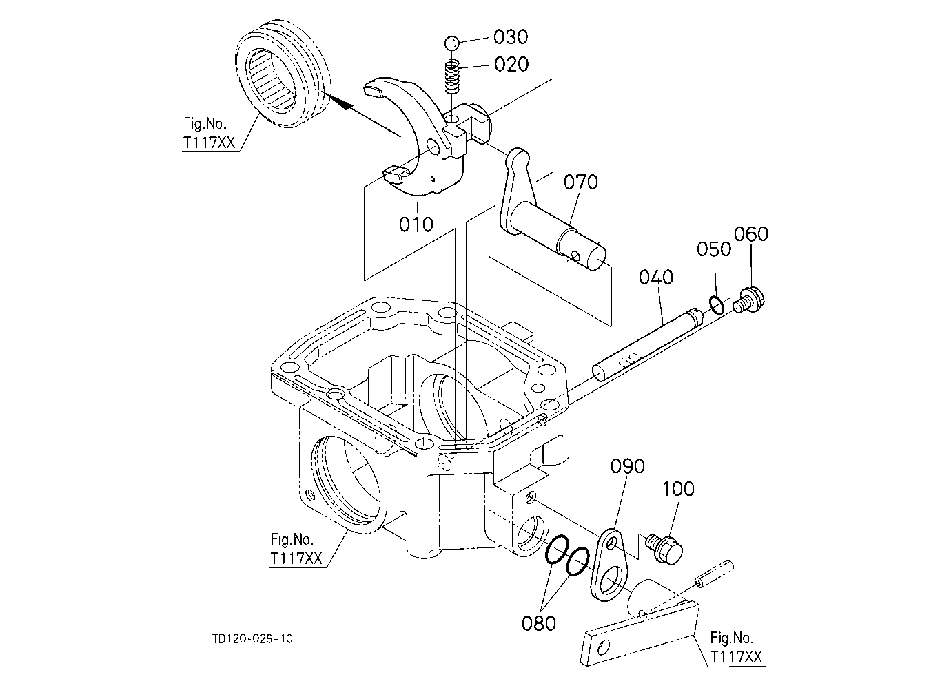 Mid Pto (Shift Fork) (W/G No.L8338) [Option]