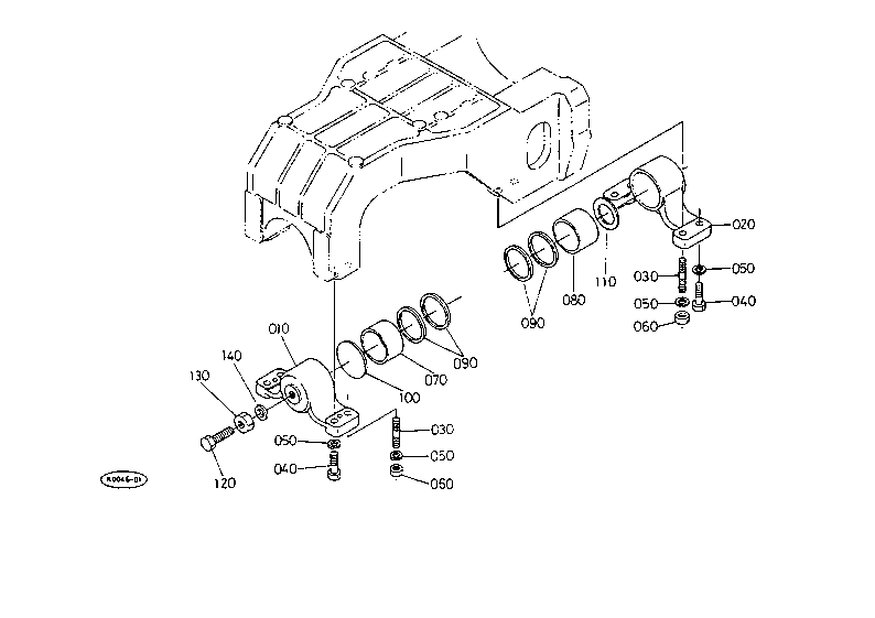 Front Axle Support [Old Type]