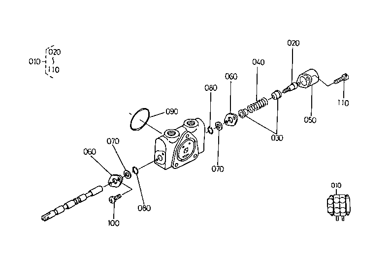 Control Valve (1) Spool Section (2)