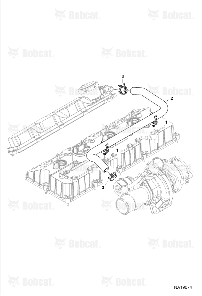 Rocker Arm Cover Hose