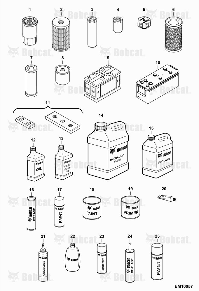 Maintenance Items (Service Parts)
