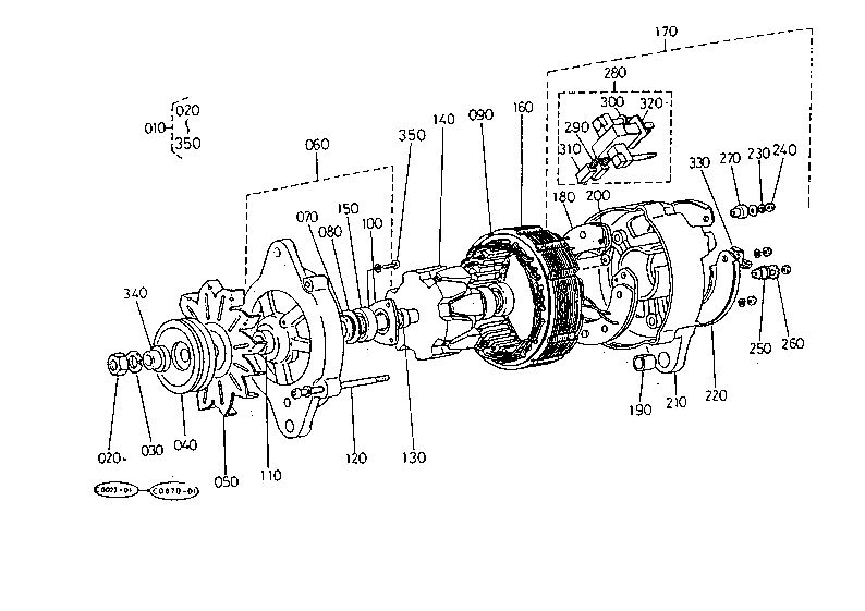 Dynamo [Component Parts](Not For Reman Unit)