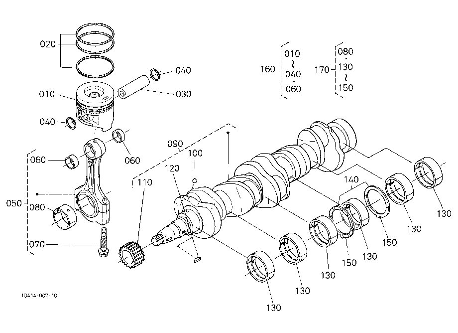 Piston And Crankshaft [New Type]