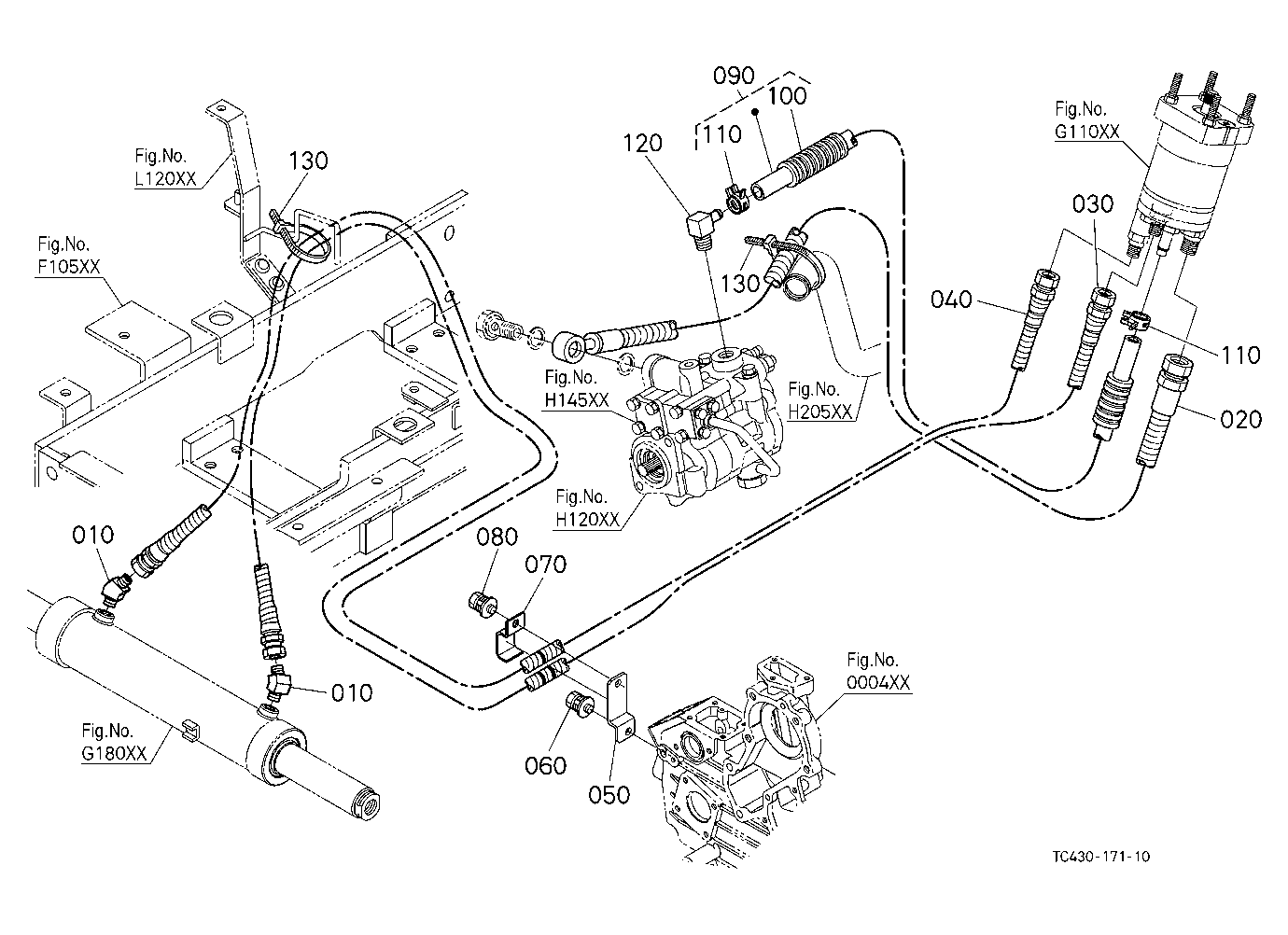 Hydraulic Oil Line (Ps)