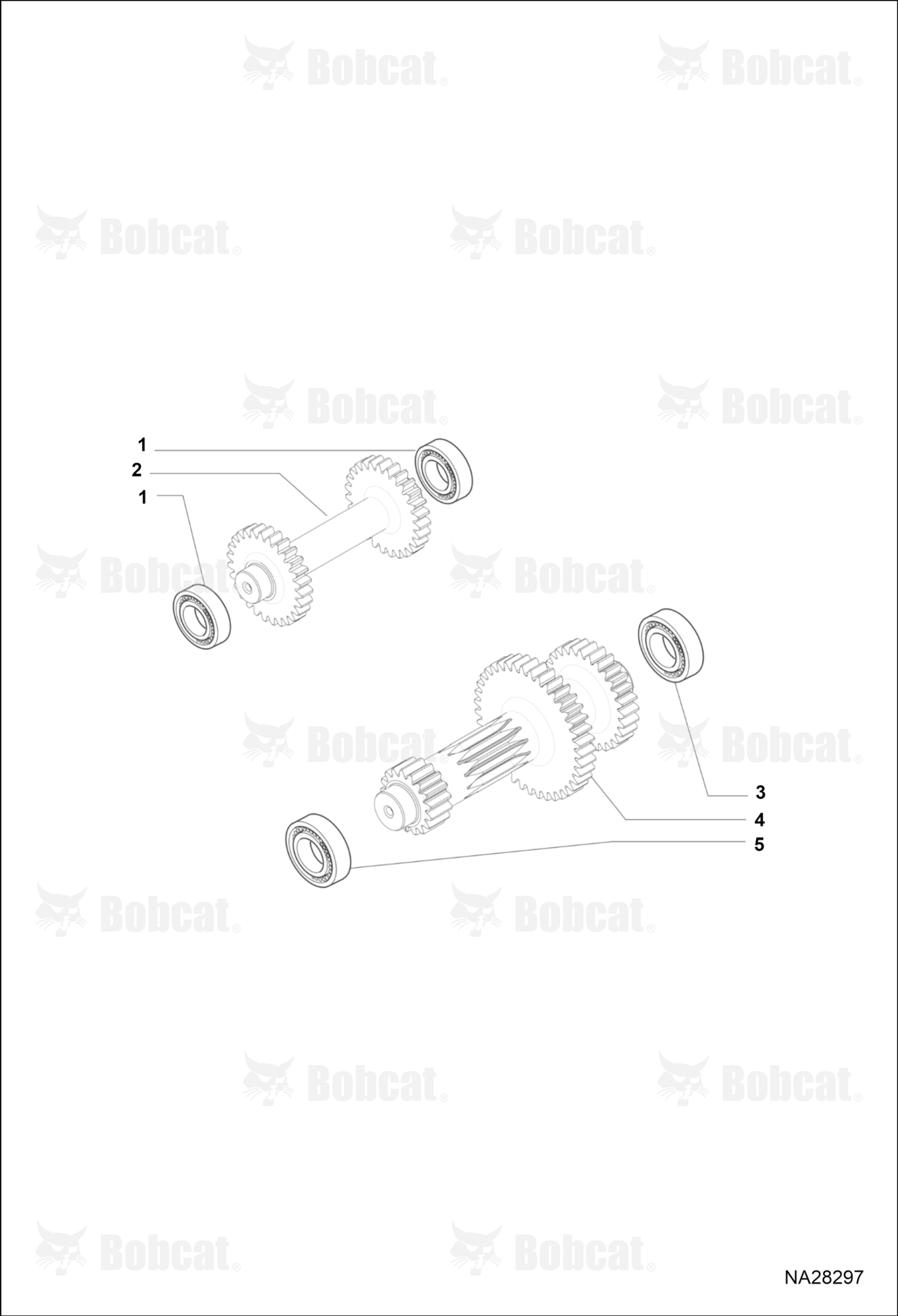 Transmission Reverse and Primary Shaft
