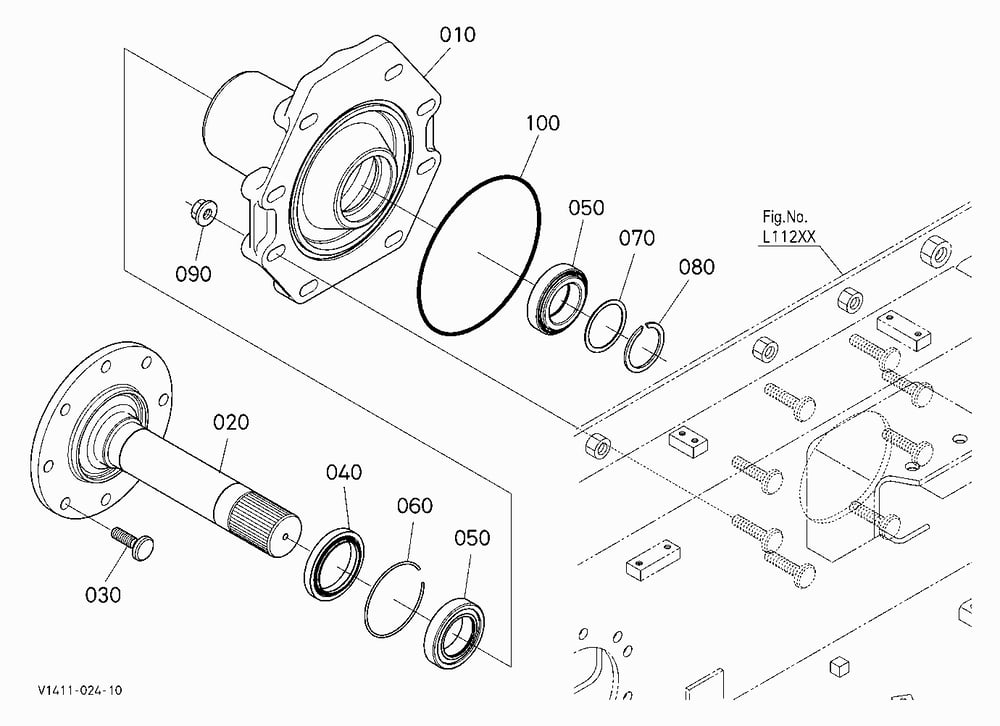REAR AXLE (RH)