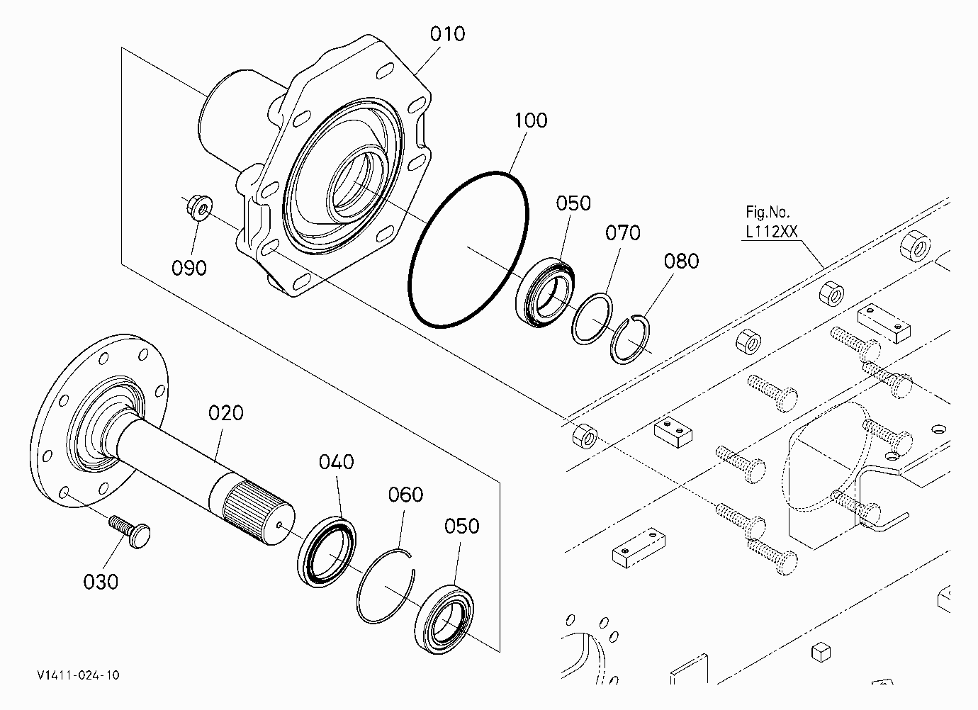 REAR AXLE (RH)