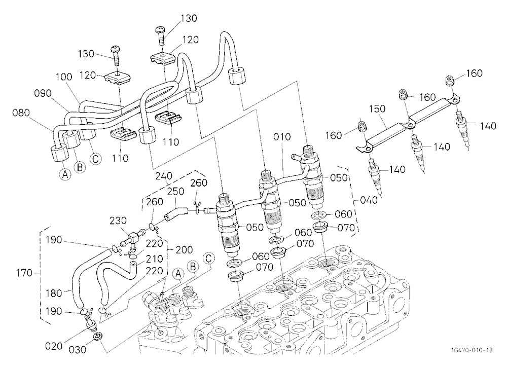 Nozzle Holder And Glow Plug