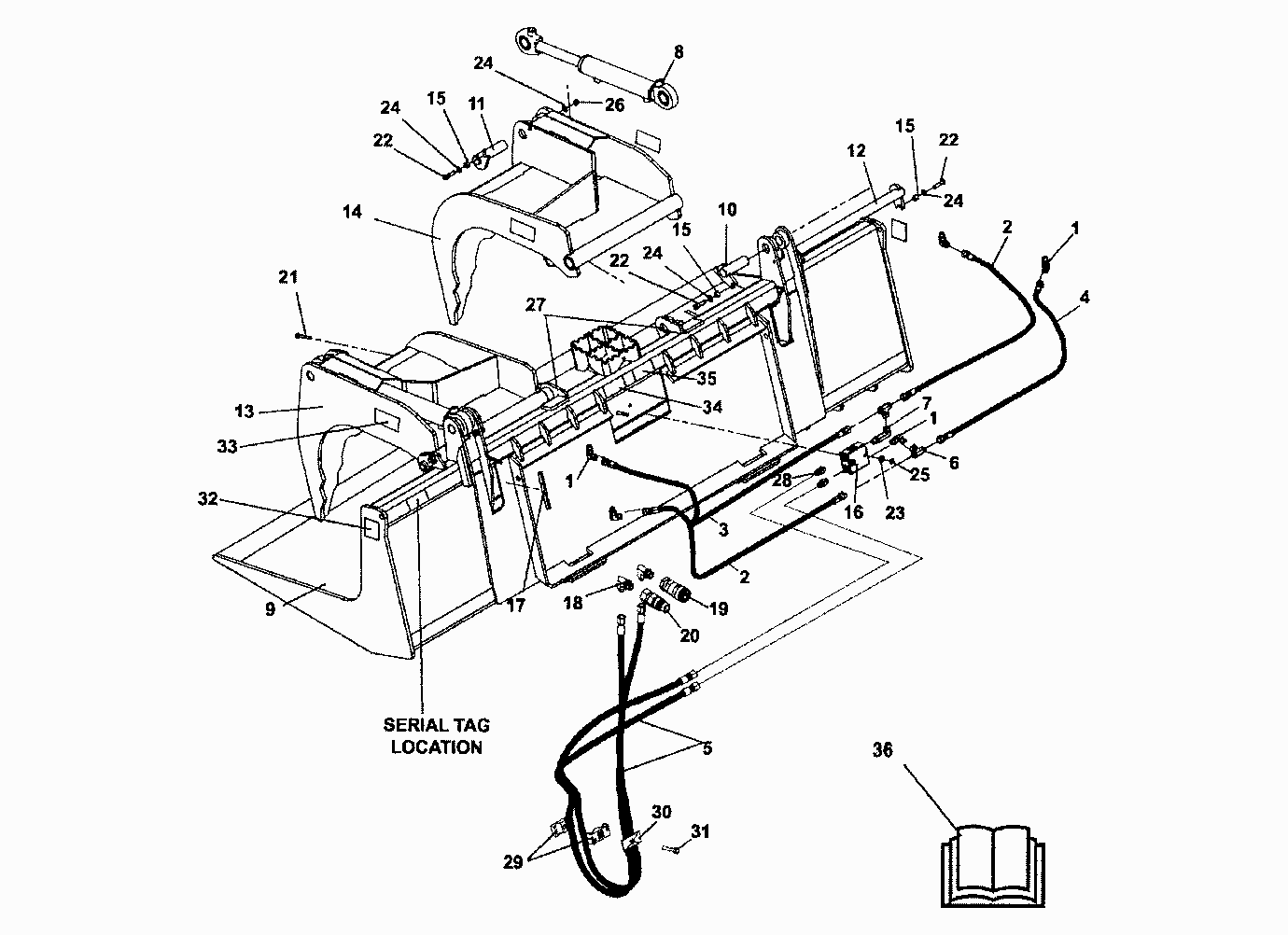 UTILITY SCRAP GRAPPLE ASSEMBLY