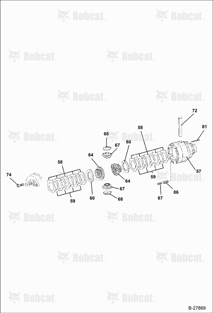Differential Gears (Replacement Axle - 5904661666)
