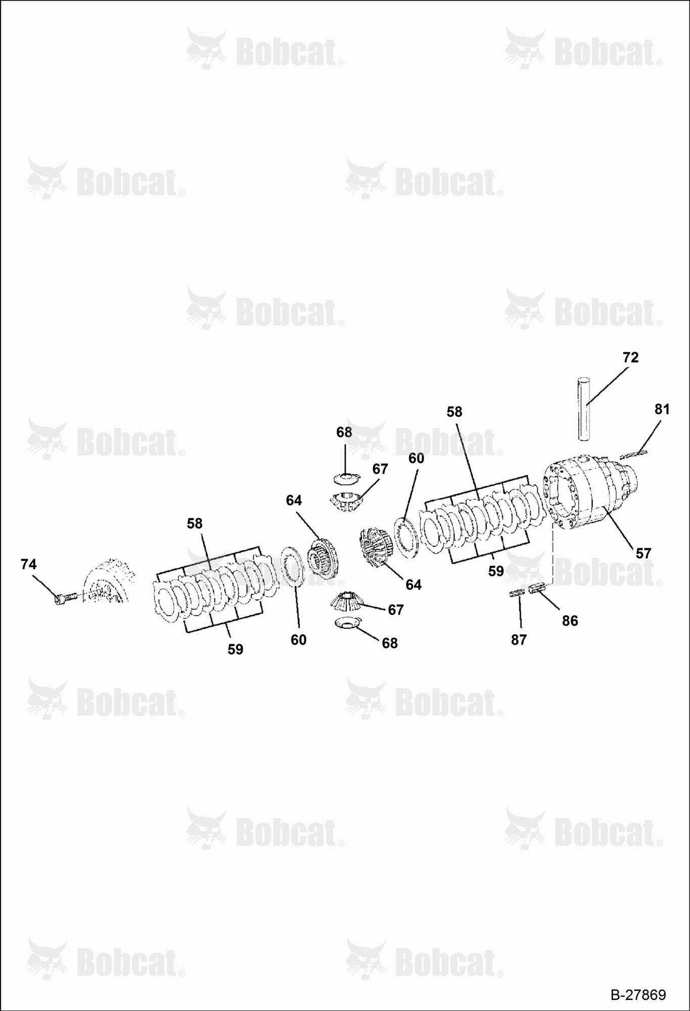 Differential Gears (Replacement Axle - 5904661666)