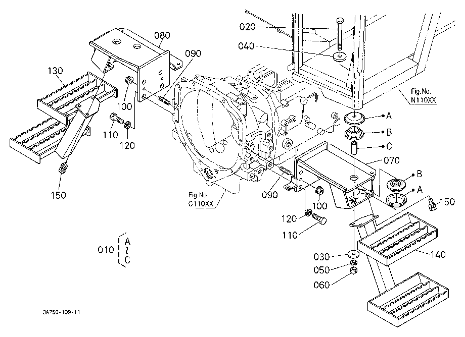 Cab Bracket Front