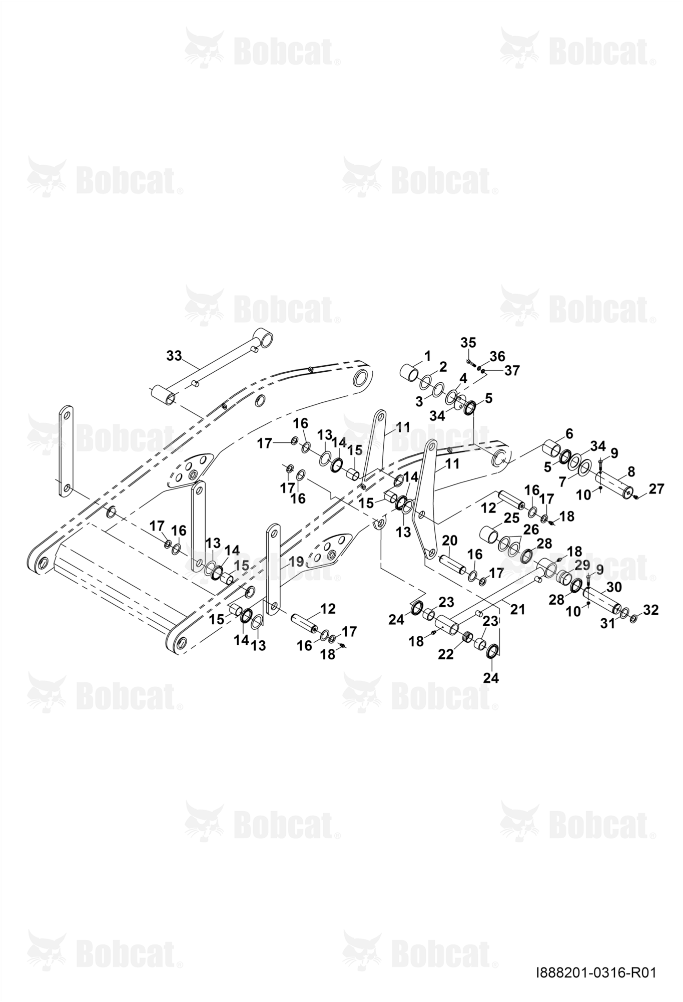 Boom and Lever Connections
