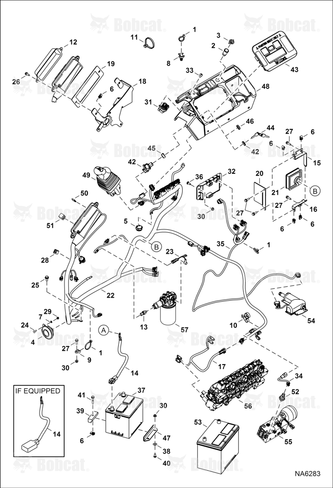 Controls Electrical (RH Console)  AJRY11001 - AJRY12999