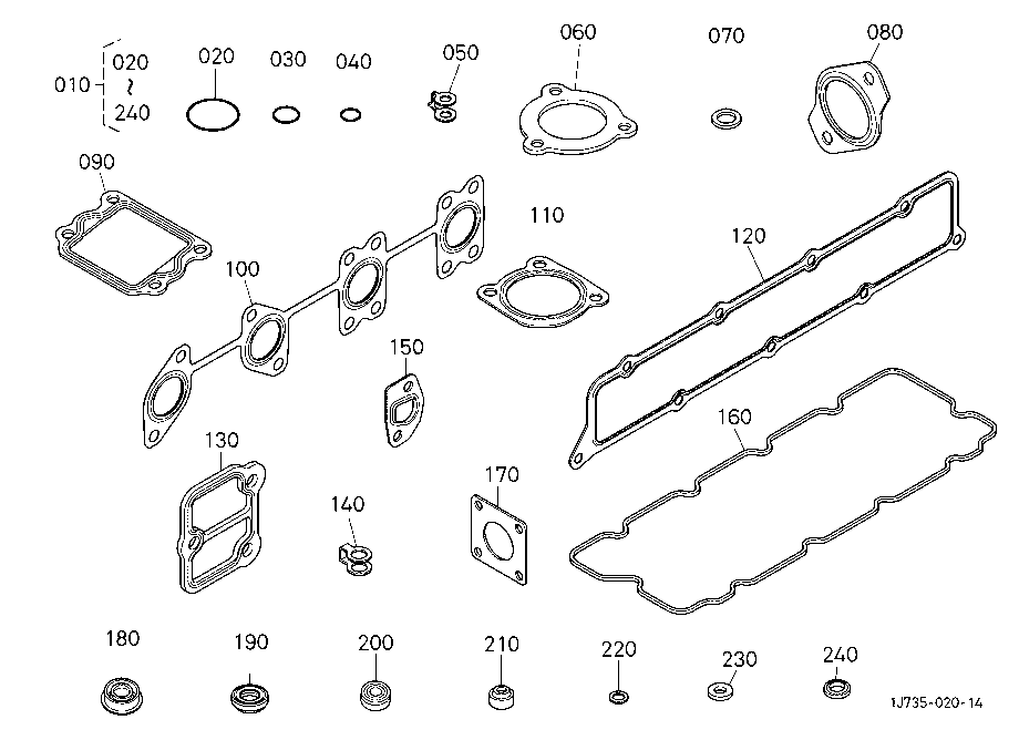 Upper Gasket Kit [Option]