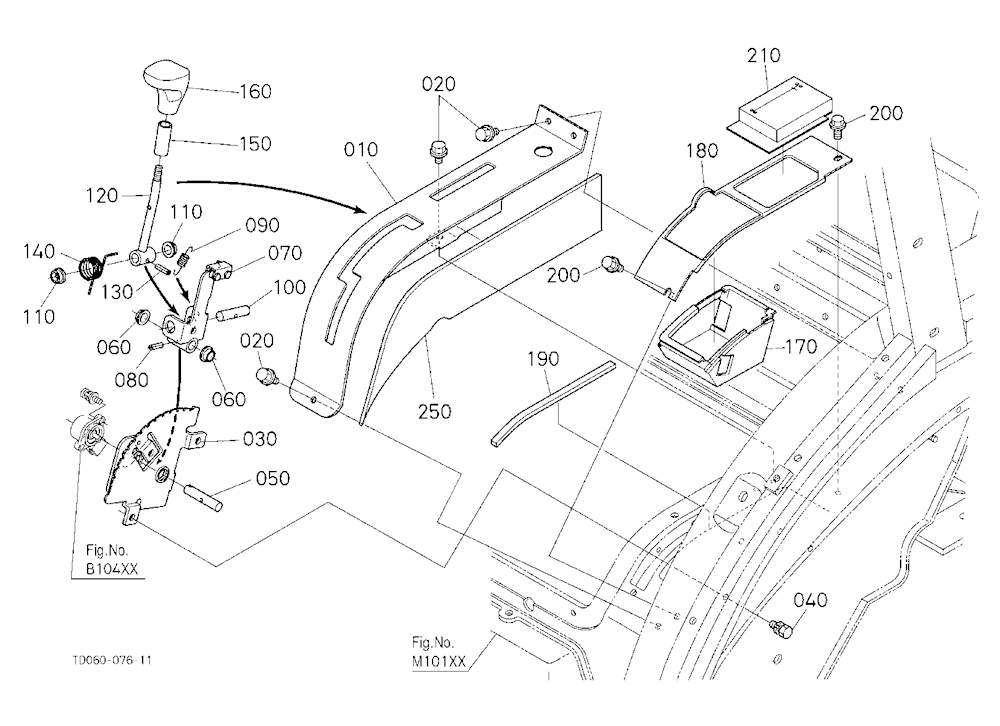 Main Gear Shift Lever [Gst Type] [Cab Type]