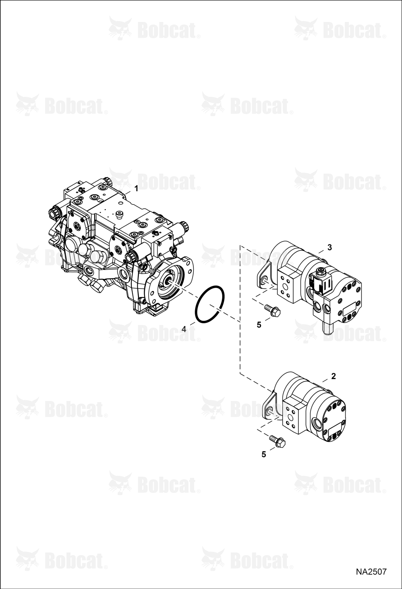 Hydrostatic PUMP/GEAR Pump (Identification)