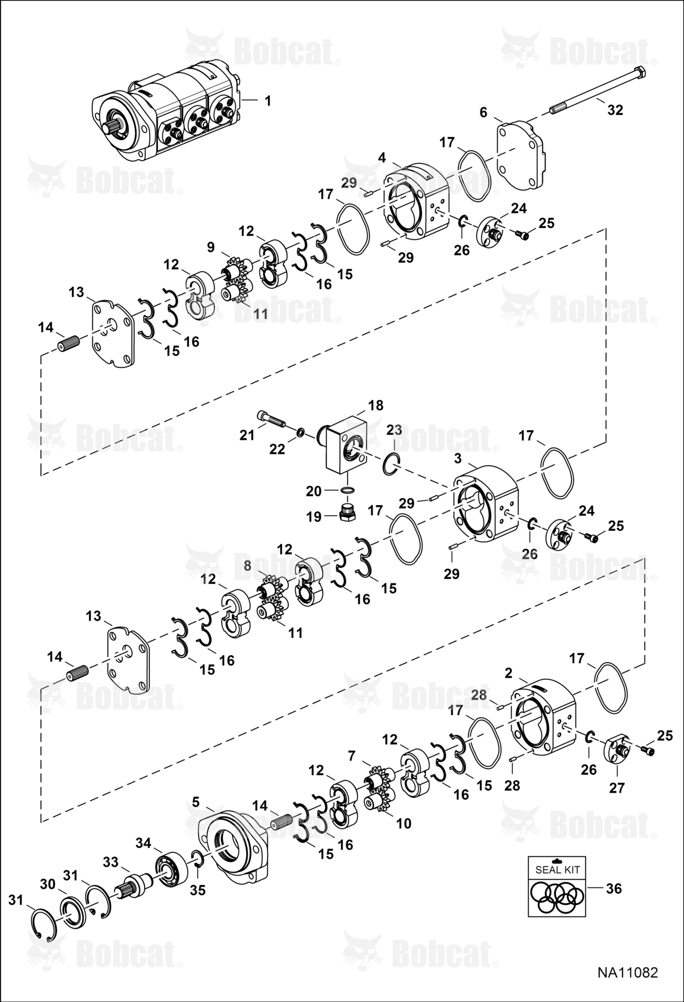 Hydraulic Pump (Gear Pump)