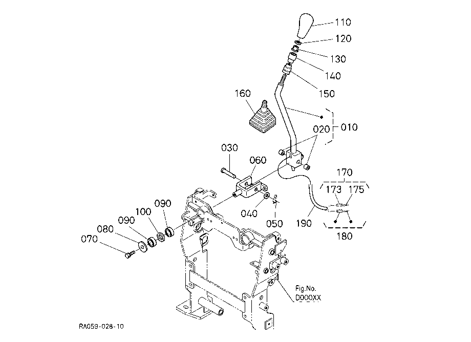 Control Lever (Rh)