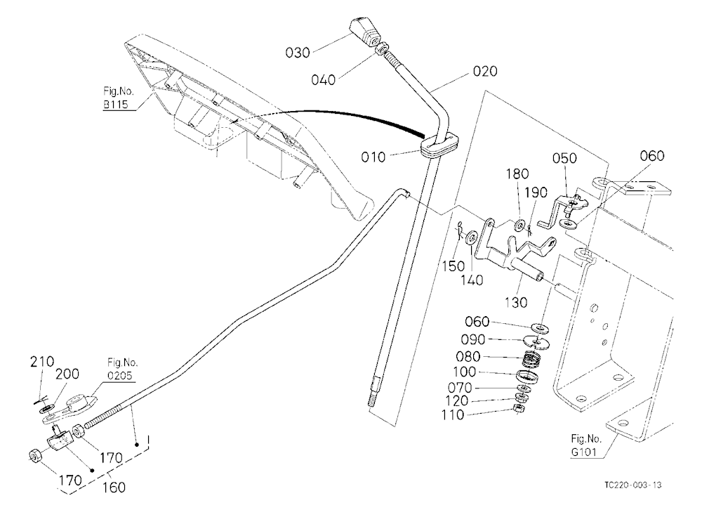 Accelerator Lever [Except Hst Type]
