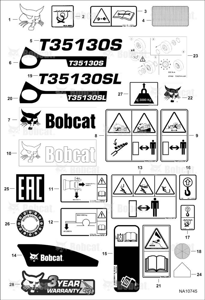 Decals (Outside)