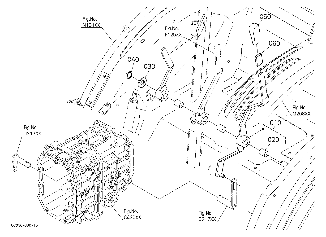 Range Gear Shift Lever