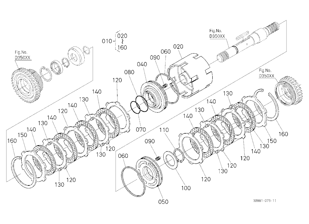 Front Drive Clutch [Component Parts]