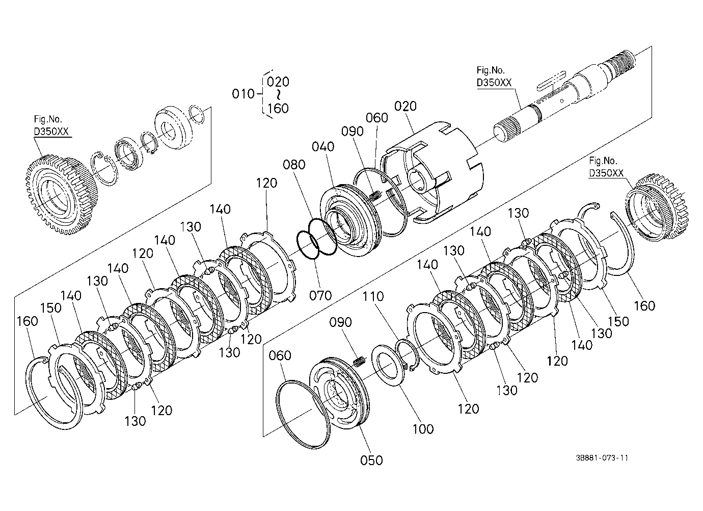 Front Drive Clutch [Component Parts]