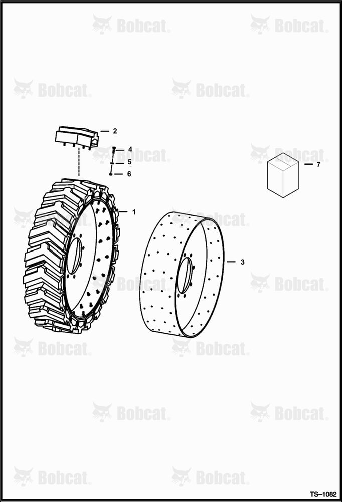 Tires & Rims (Solid Tire - Iatco) (18 Segments)