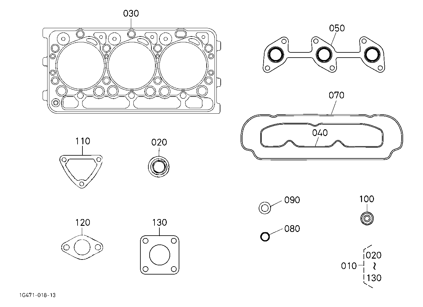 Upper Gasket Kit