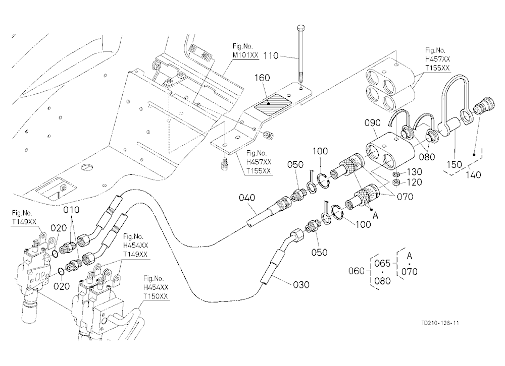 Auxiliary Control Valve Coupler(3Rd) (W/G No.L8348