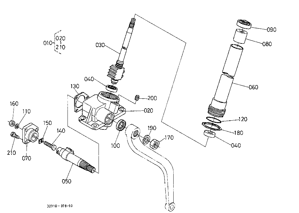 Manual Steering [Component Parts]
