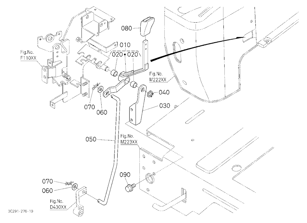 Range Gear Shift Lever
