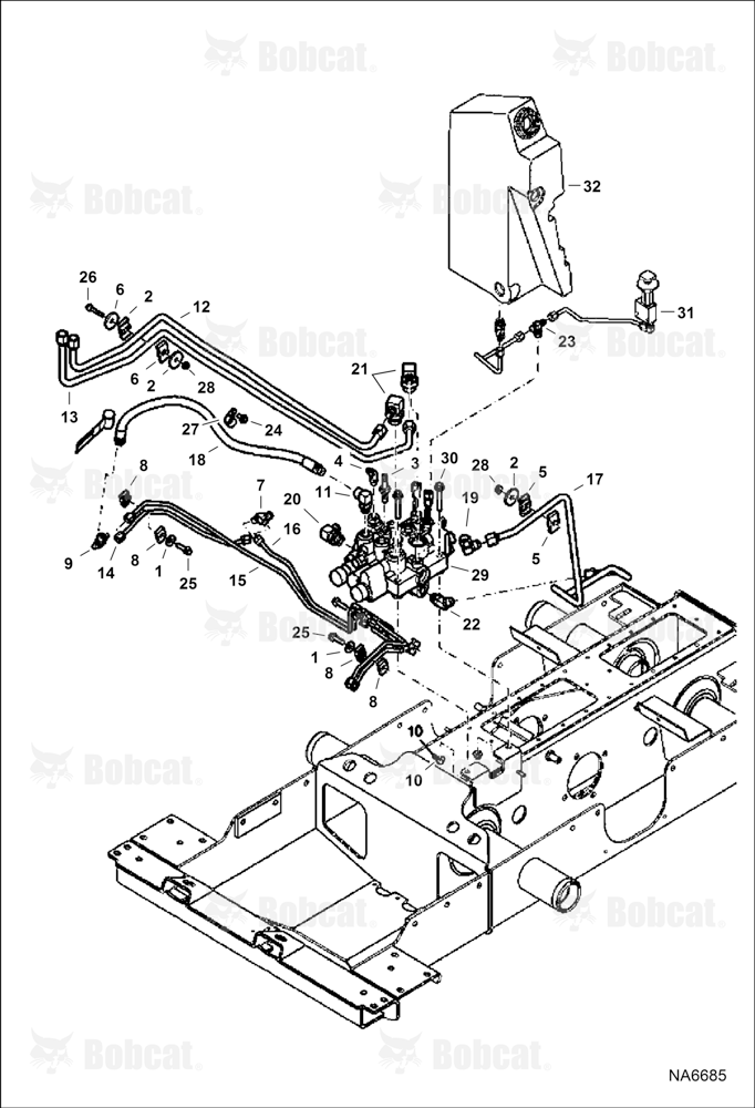 Hydraulic Circuitry (Contorl Valve)