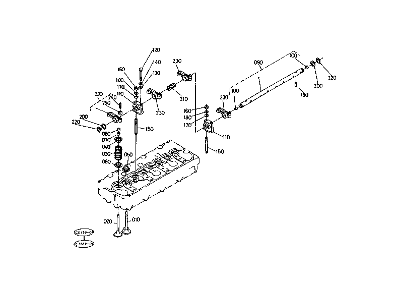 Valve And Rocker Arm