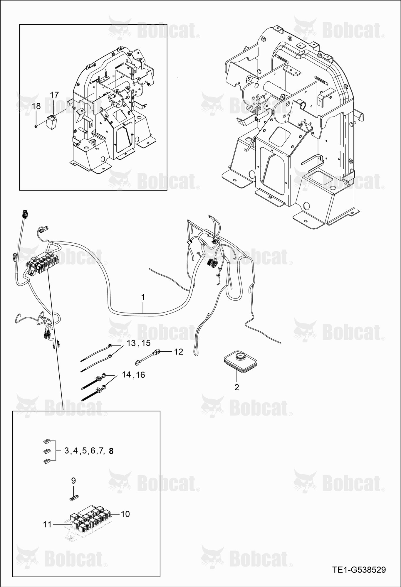 Panel Wire Harness Group (CAB)