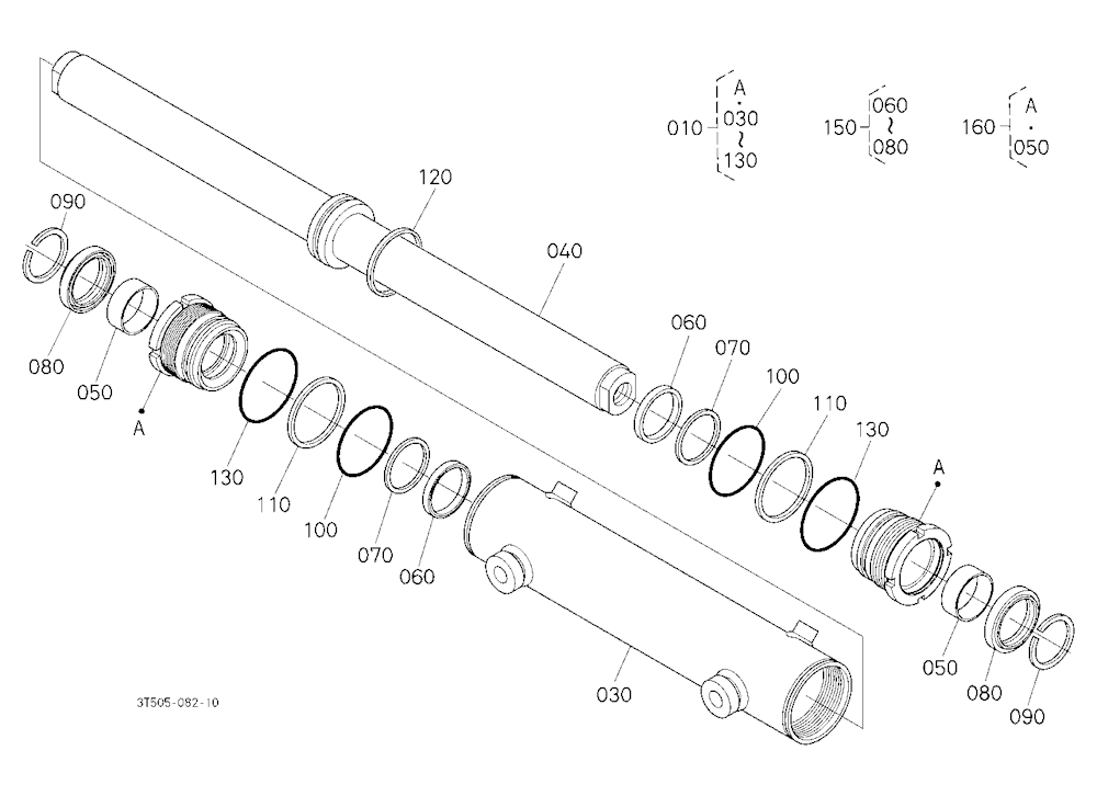 Steering Cylinder [Component Parts] [Old]