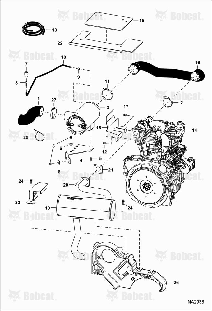 Engine & Attaching Parts (Intake & Exhaust)