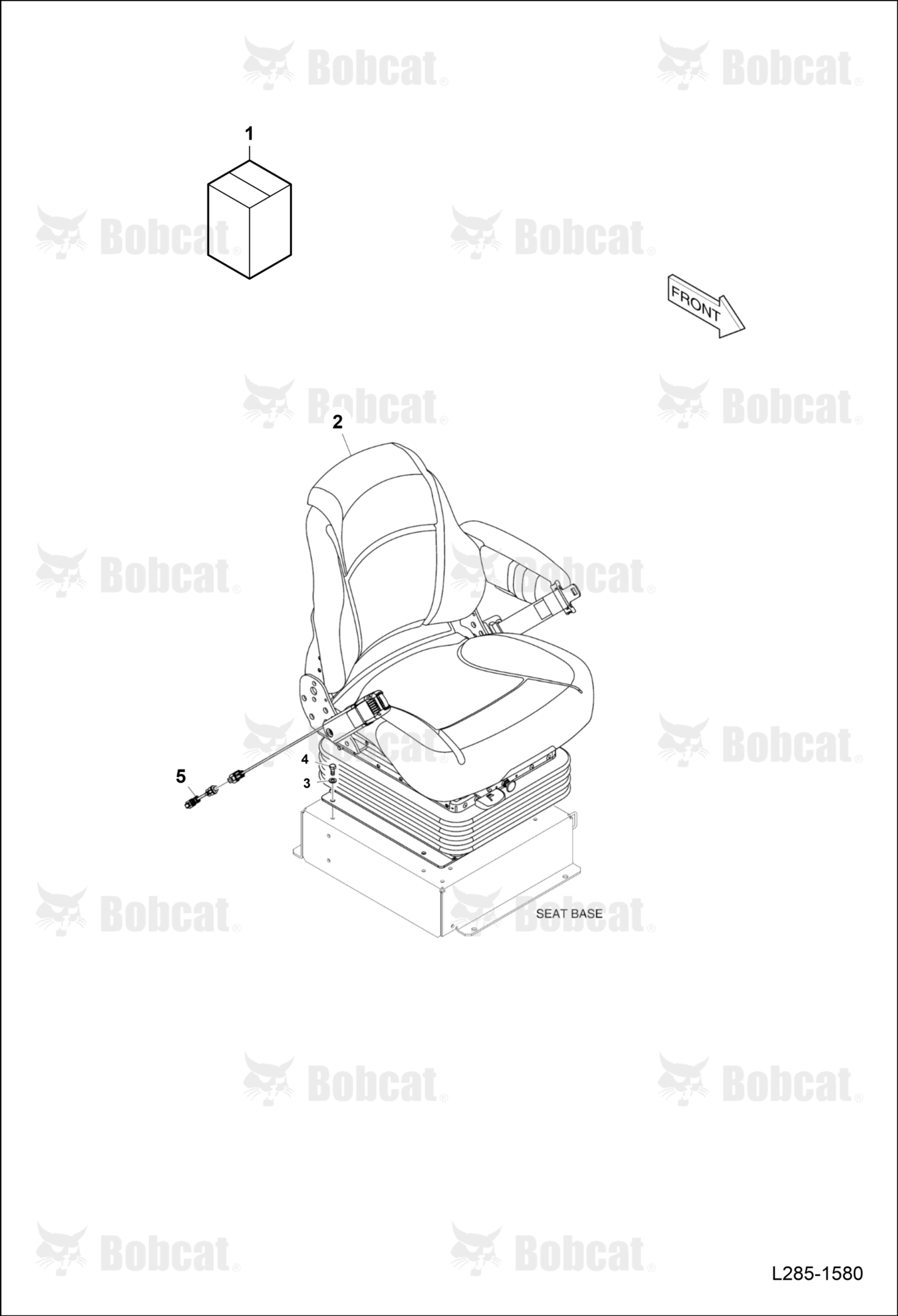 Seat Assembly (Air Suspense)