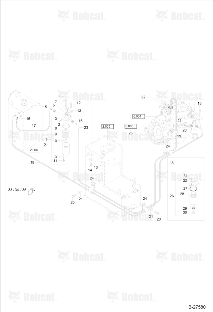 Fuel Supply 120000A97 - 120583A97