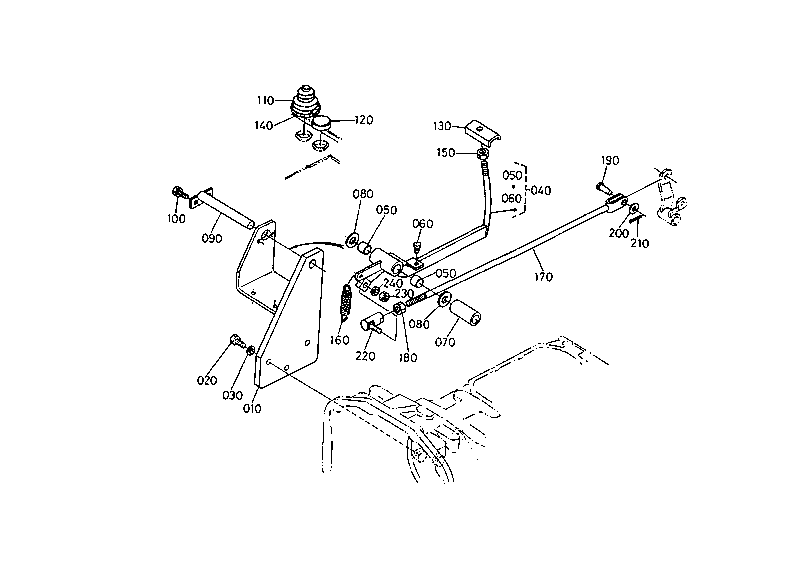 Diff.Lock Pedal 2 (2Wd)