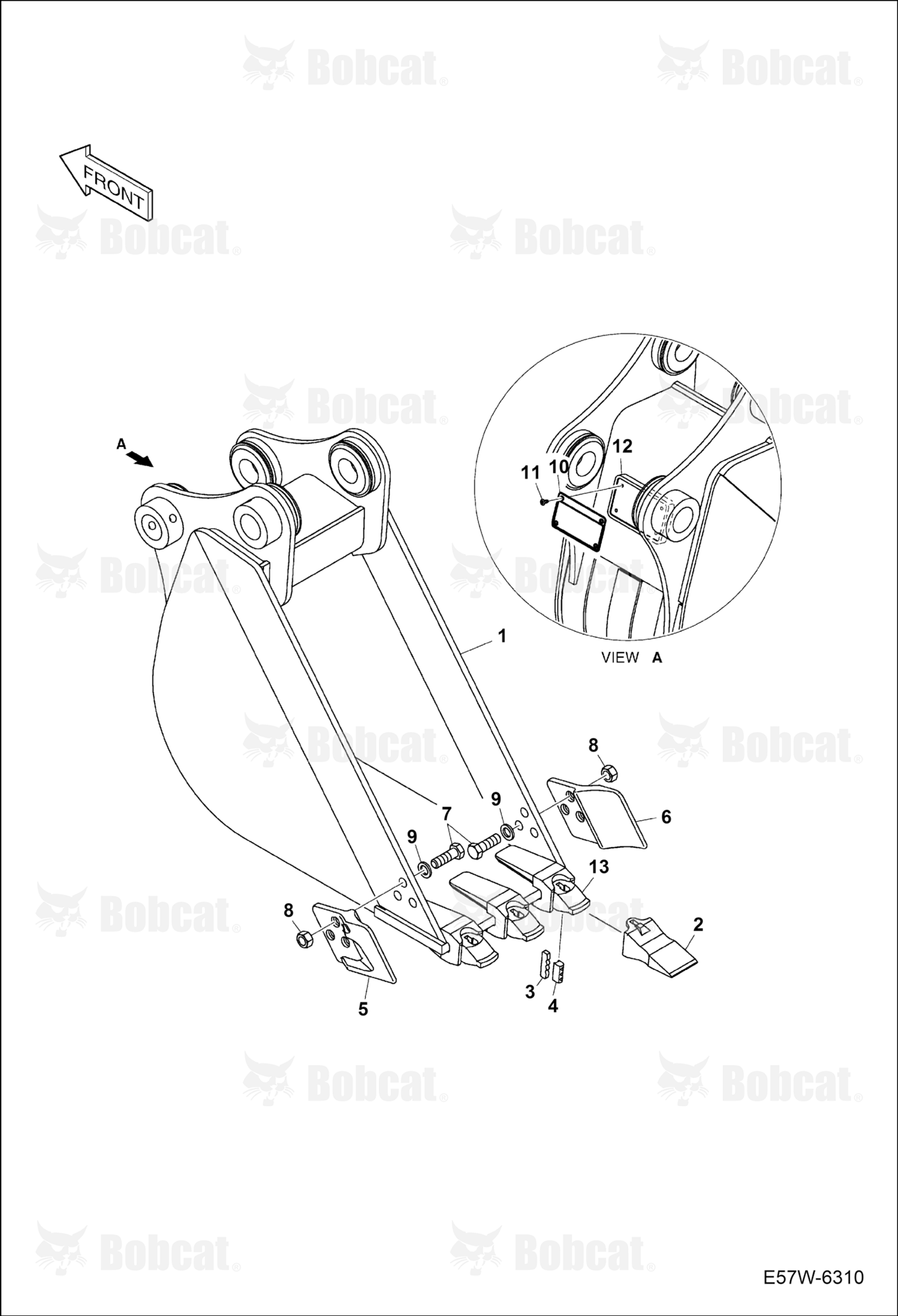 Bucket (0,07 m cubic)