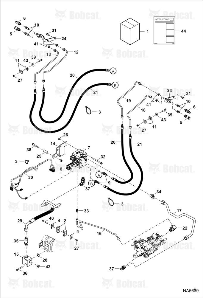 Rear Auxiliary Kit A3P412007 & Above