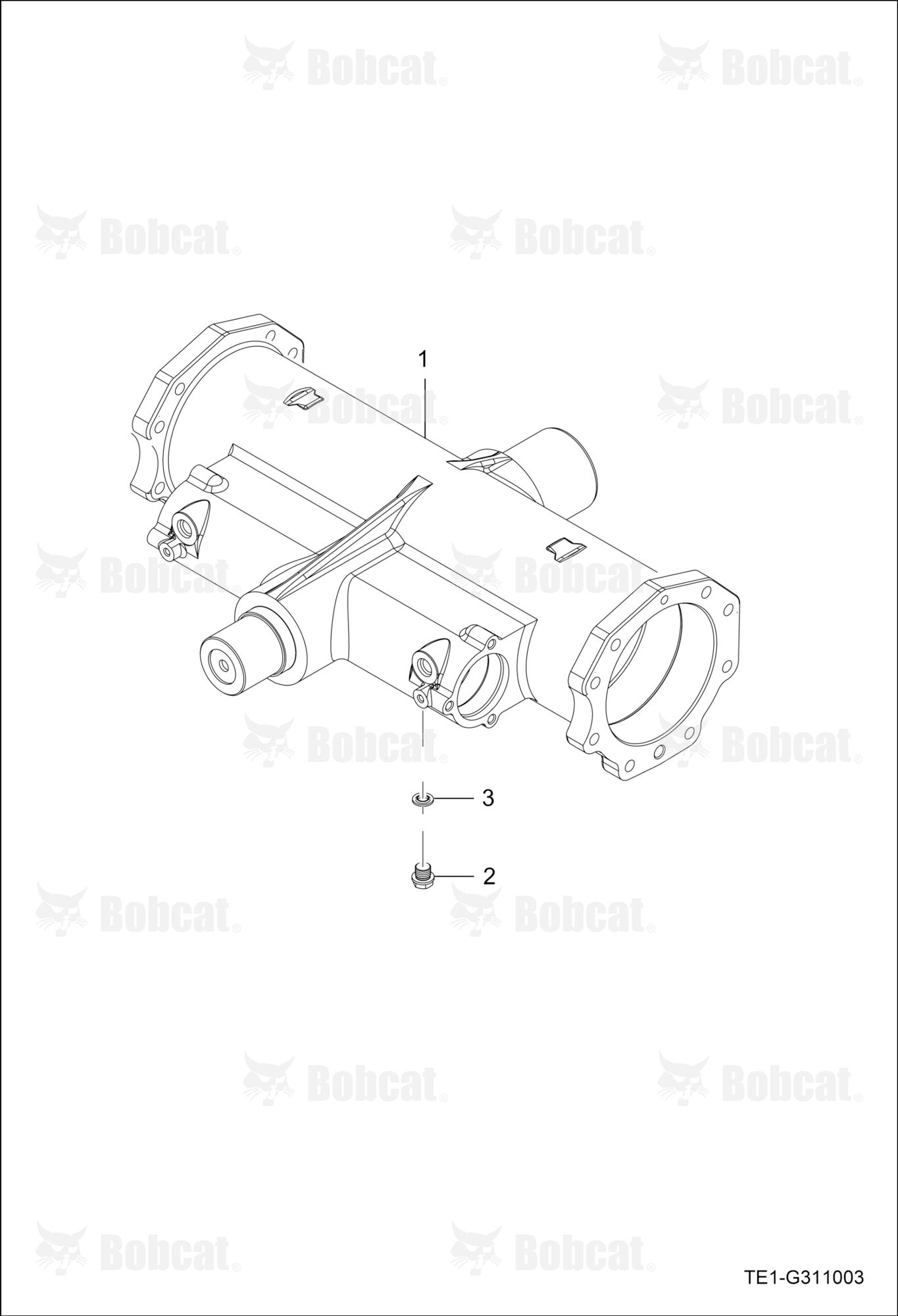 Front Axle Support Group