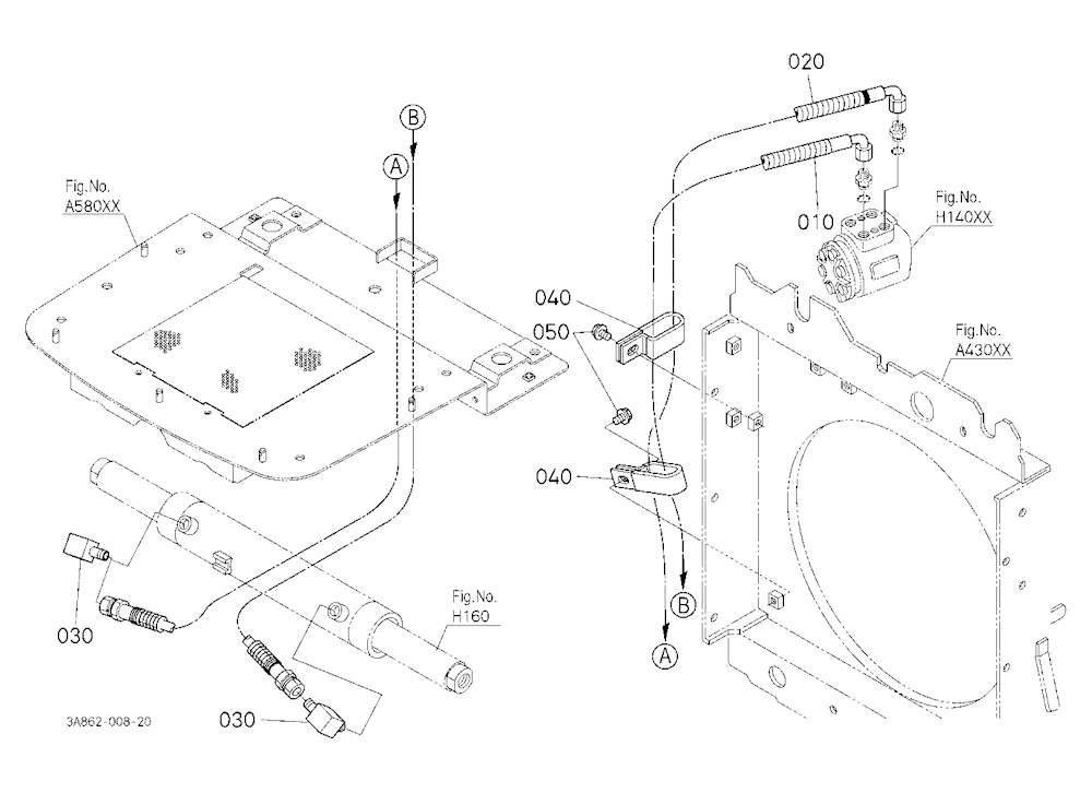 Steering Hose (Delivery) [Cab Type]