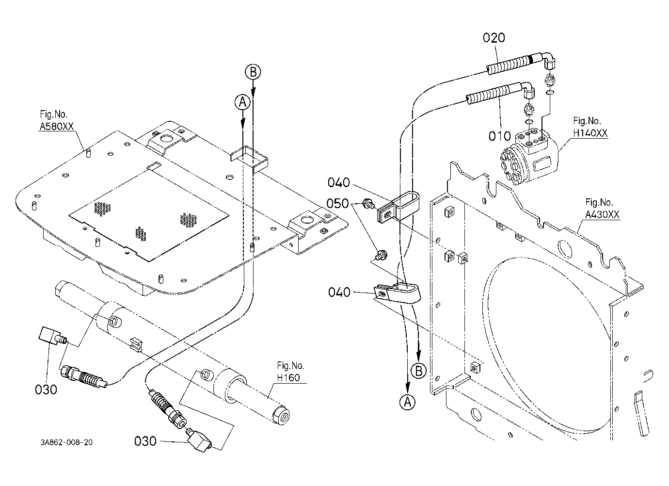 Steering Hose (Delivery) [Cab Type]